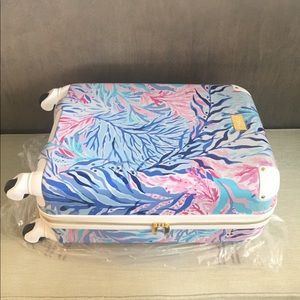Lilly Pulitzer Multi-Colored Suitcase!